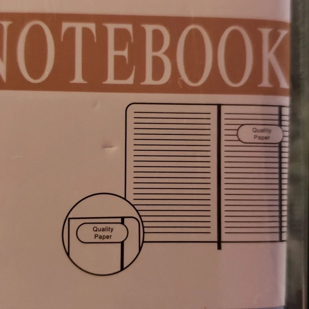Notebook  365 pages  new.